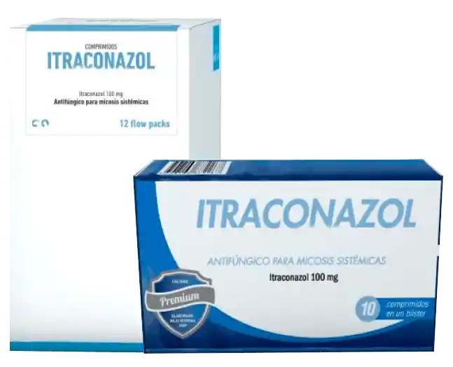 Itraconazol 100mg X 10tabletas