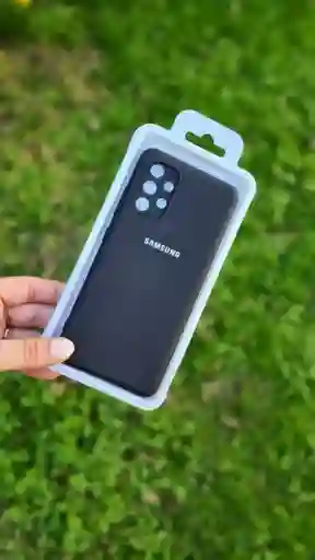 Samsung A32 4g Silicone Case Color Negro