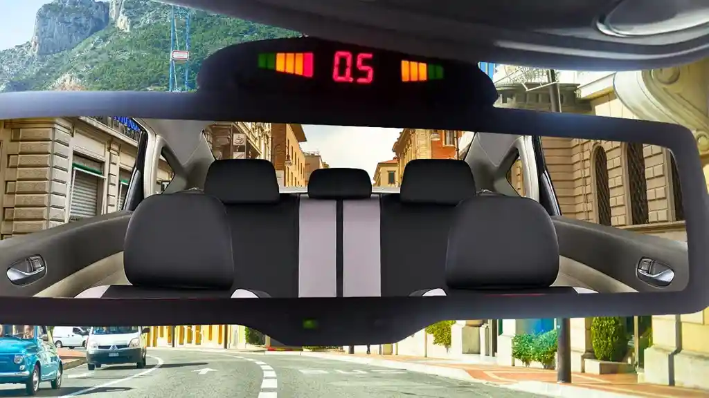 Sensores De Reversa Parqueo Carro Nueva Versión Laser Radar