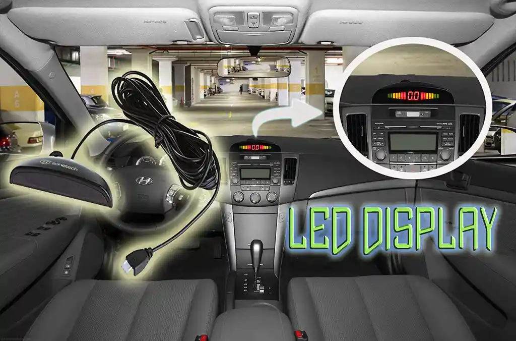 Sensores De Reversa Parqueo Carro Nueva Versión Laser Radar
