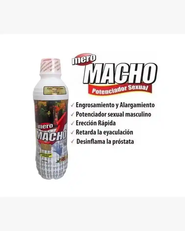 Mero Macho Liquido Nacional Potenciador Sexual Masculino X550ml