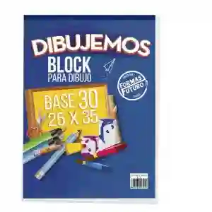 Block Dibujo Base 30 Sin Rotulo