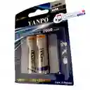 Baterias Pilas Recargables Aa, 2000 Mha Paquete X2