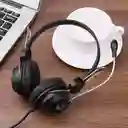 Diadema Audifono Usb Con Microfono Aislante De Ruido Para Pc