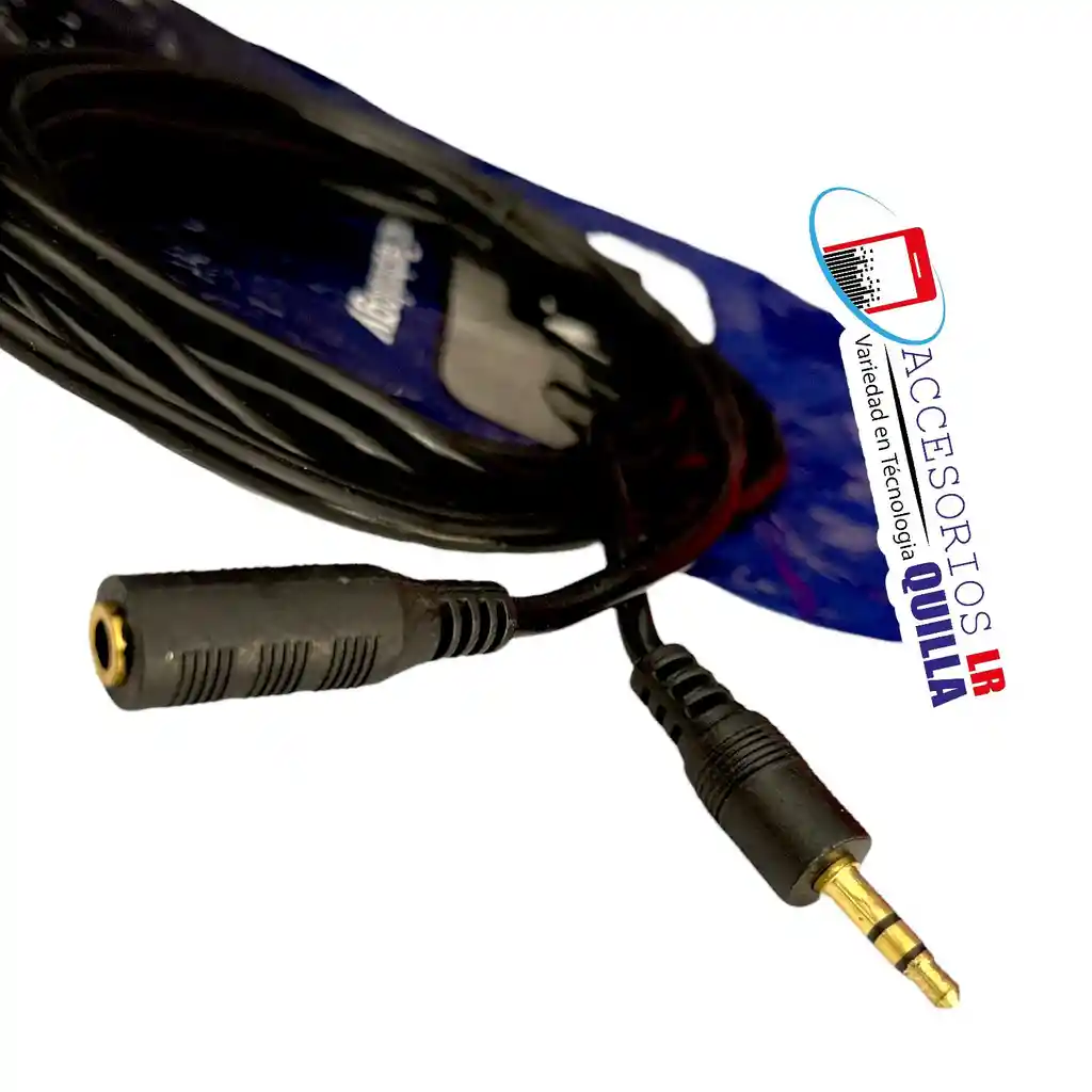 Cable Extension De Audio Estereo Plug 3.5mm De 3 Metros