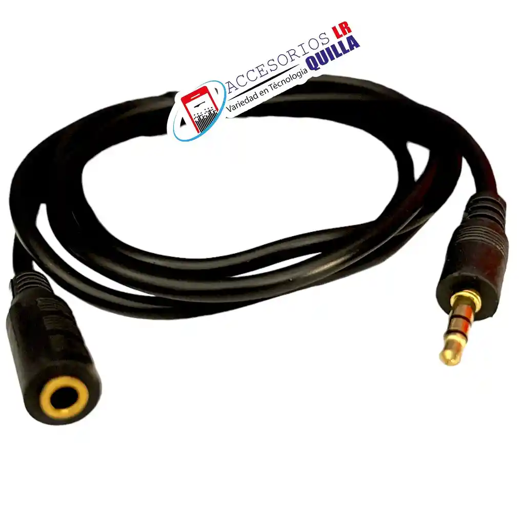 Cable Extension De Audio Estereo Plug 3.5mm De 3 Metros