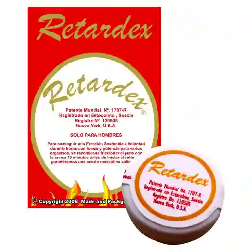 Retardex Retardante En Crema 5gr