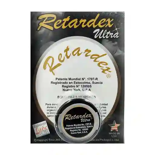 Retardex Ultra Retardante En Crema 5gr