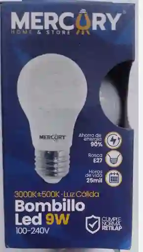 Bombillo Led 9w Luz Calida