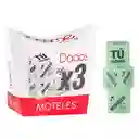 Dados Motel Luminosos X 3