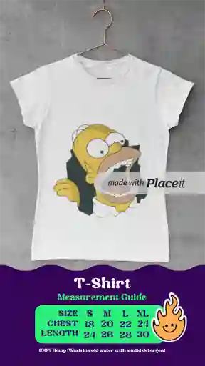 Camiseta Homero