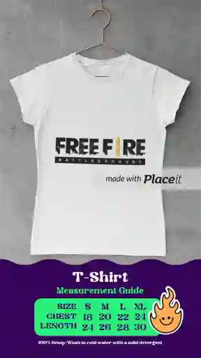 Camiseta Free Fire