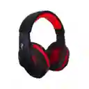 Diadema Tipo Gamer Negra -roja 2 Plug