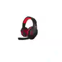 Diadema Tipo Gamer Negra -roja 2 Plug