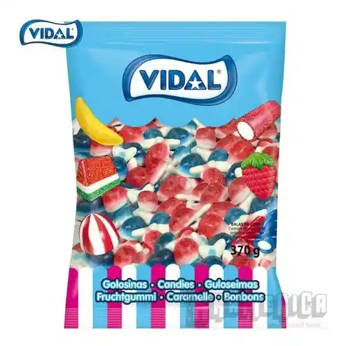 Ballenas Rellenas De Colores Gomitas