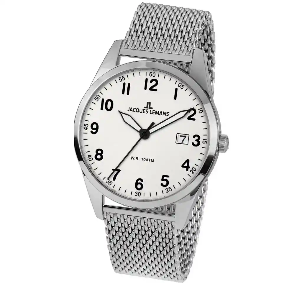 Reloj Jacques Lemans Hombre 1-2002i Plateado