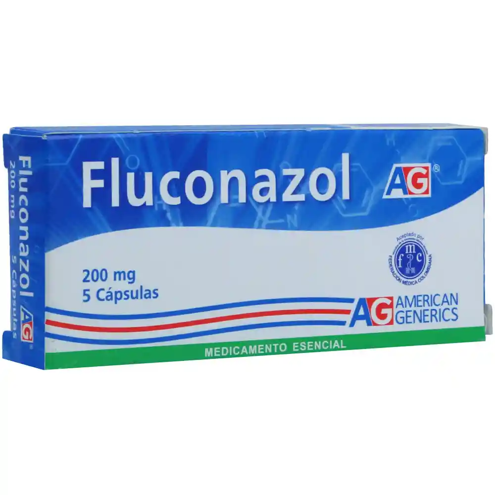 Fluconazol | 200mg | Capsula | Oral | Sobre X 5 | Ag