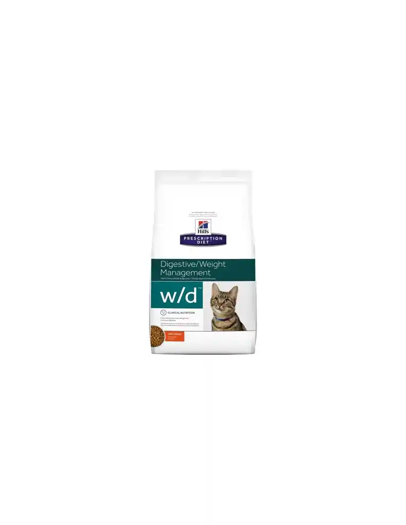   Hills  Gato W/D  Control Digestivo Y Peso X 4Lb 