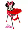 Silla Comedor Bebe 3 En 1 Doble Altura Portátil Minnie Mouse Rosado Disney