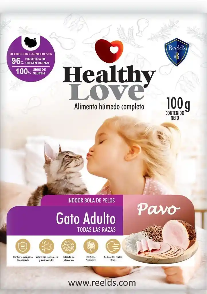 Healthy Love Gato Salmon X 100 Grs