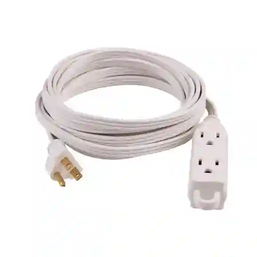 Extensión Eléctrica Blanca 20ft