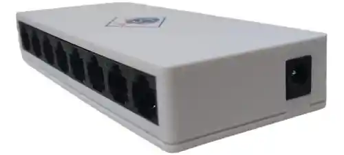 Switch De 10/100mbps Con 8 Puertos Lan, Rj45, Ethernet