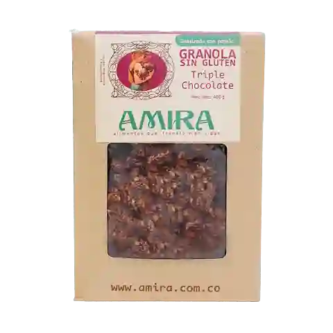 Granola Triple Chocolate Amira X 400 Gr