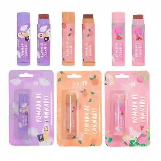  Pomada Para Labios Cannabis TRENDY 