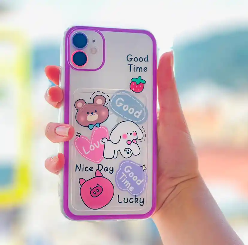 Case O Funda Kawaii Tarjetero Xiaomi 9a