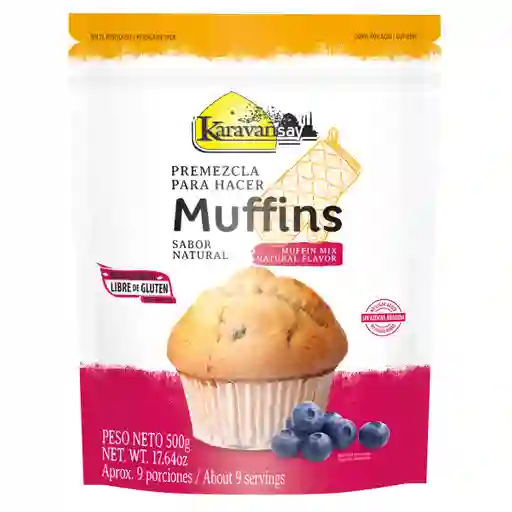 Premezcla Para Muffins Natural - Karavansay 500g