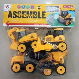 Set Carros Assemble 4pzs