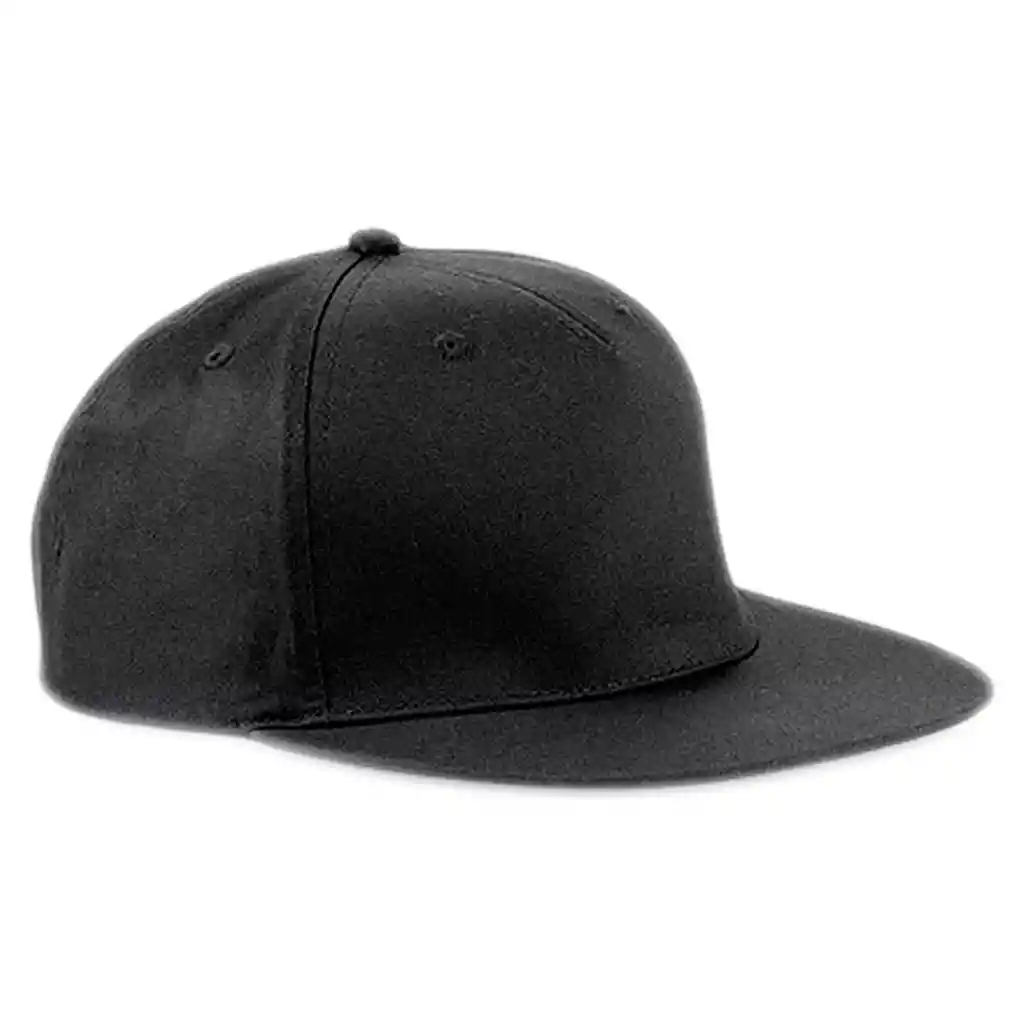 Gorra Plana Snack Pack Unicolor Negro Original Negra