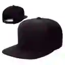 Gorra Plana Snack Pack Unicolor Negro Original Negra