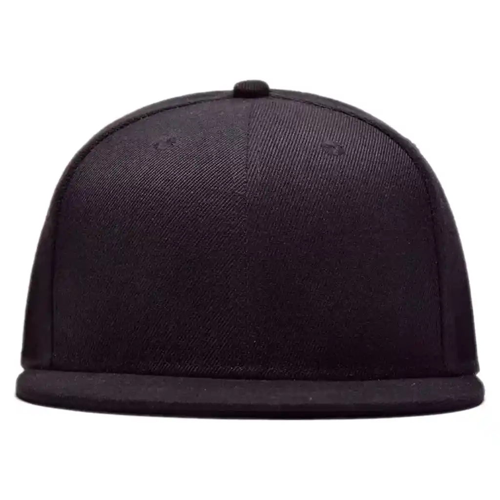 Gorra Plana Snack Pack Unicolor Negro Original Negra