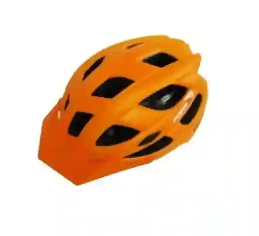 Casco Bicicleta Mtb Forte Track Protección Aerodinámico Talla: M - Naranja