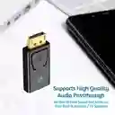 Adaptador Convertidor Displayport A Hdmi Hd - Dp Hdtv 1080p