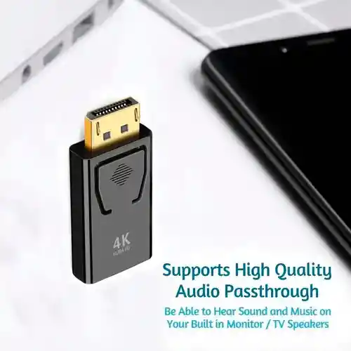 Adaptador Convertidor Displayport A Hdmi Hd - Dp Hdtv 1080p