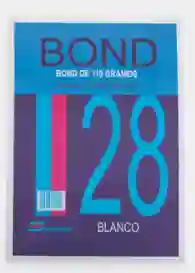 Block Bond 28 En 1/8