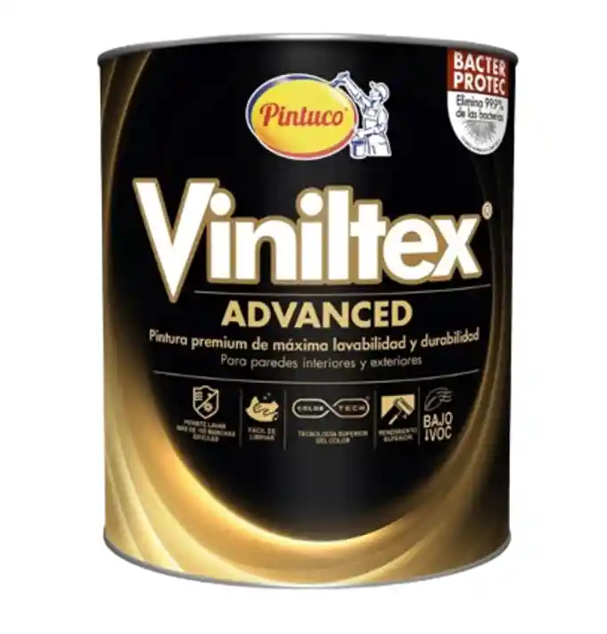 Viniltex Rojo Vivo 1560 Pintuco 1/4