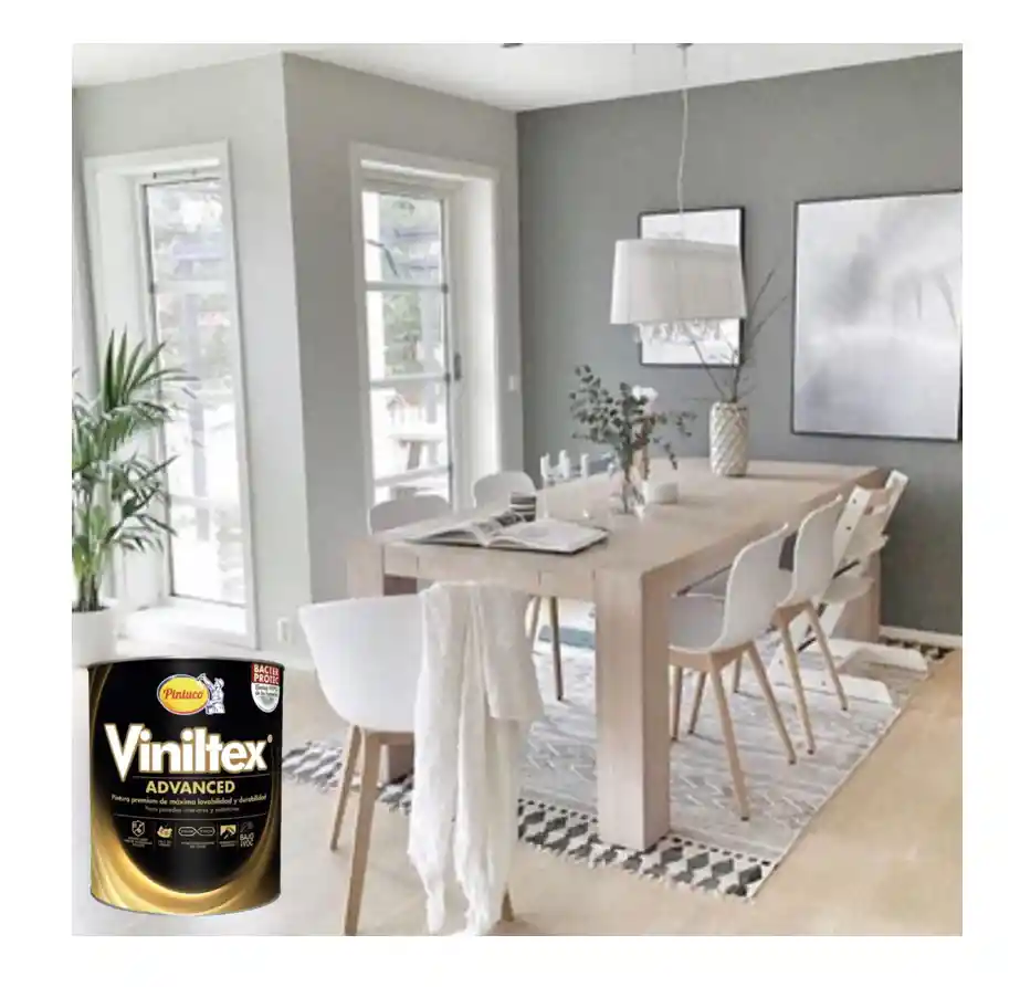 Viniltex Gris Basalto 1502 Pintuco Galon