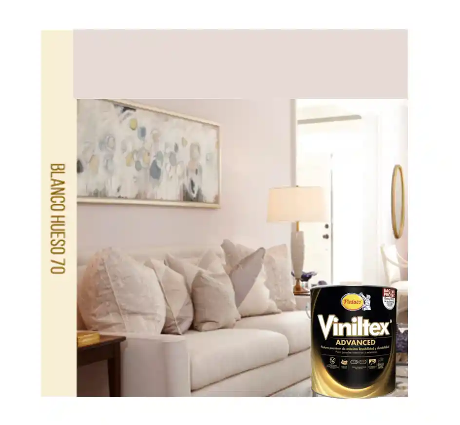 Viniltex Blanco Hueso 1538 Pintuco Galon