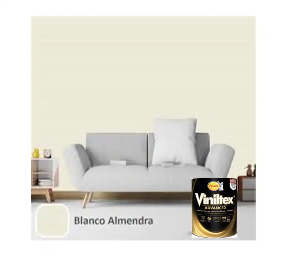Viniltex Blanco Almendra 1561 Pintuco 1/4