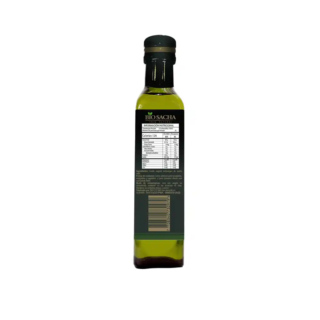 Aceite De Sacha Inchi 250 Ml