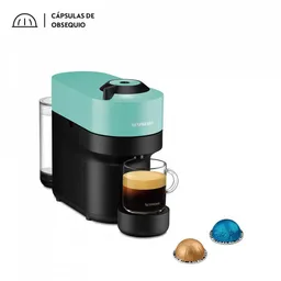 Maquina Cafe Nespresso Vertuo Pop Aqua Compacta