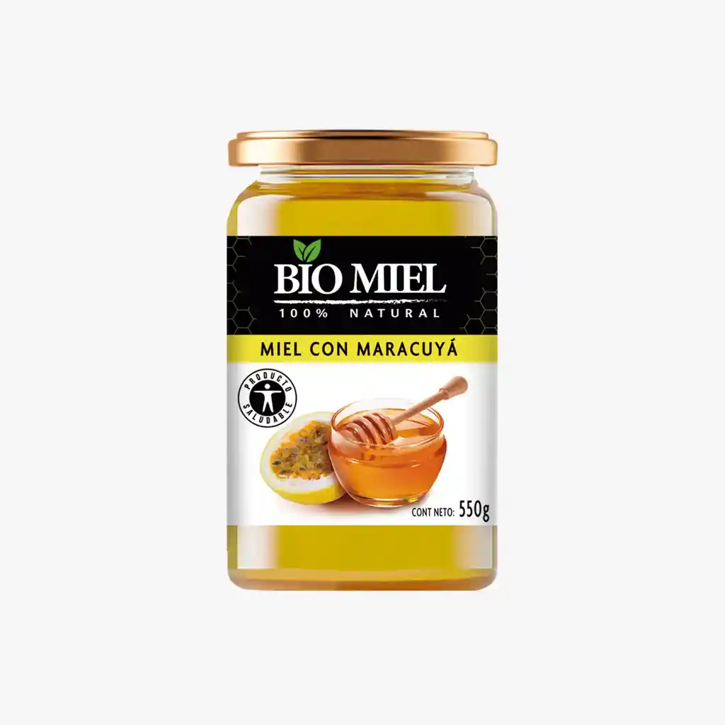 Miel Con Maracuyá 550 G