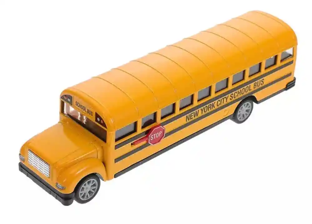 Bus Escolar Colección Amarillo Escala 1.24