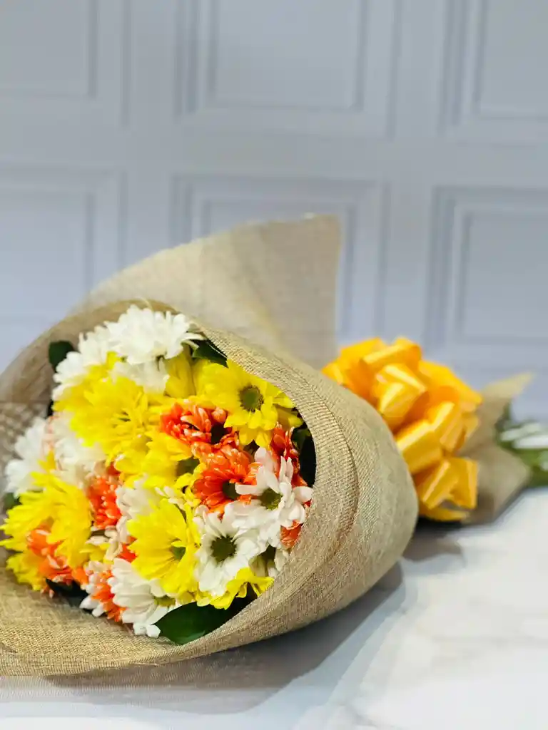 Arreglo Floral Pompones