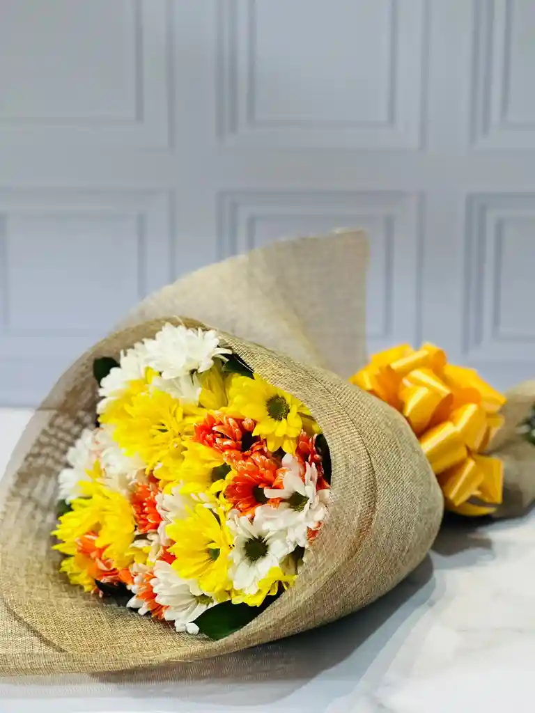 Arreglo Floral Pompones