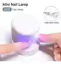 Mini Lampara Uñas Led Gel Acrilico Luz Uv