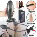 Dildo Inflable Consolador Realista Chupa Adherente 19 Cm